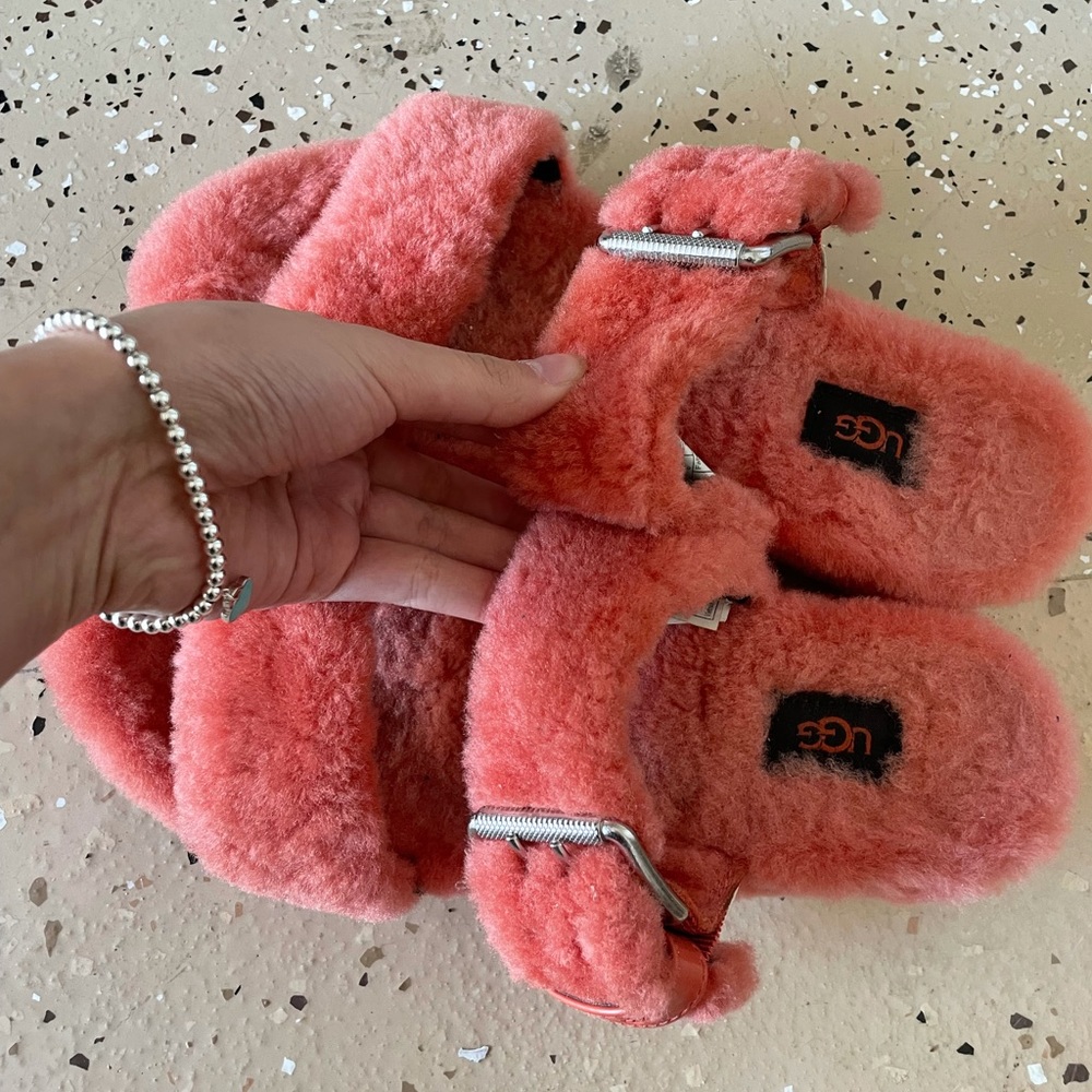 Ugg Flamingo Platform Slides - image 1